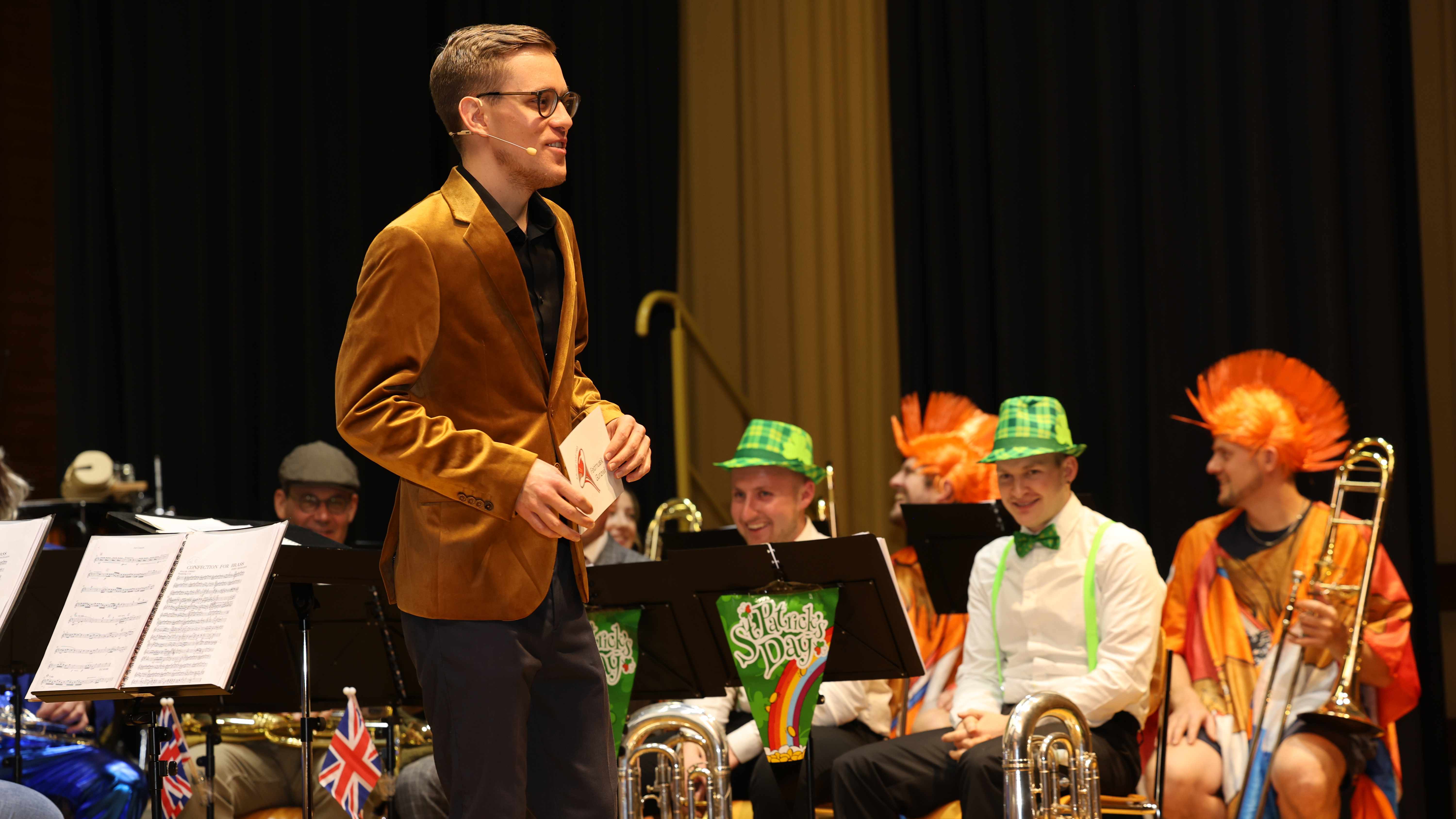 Konzertmoderation für Feldmusik Gunzwil.